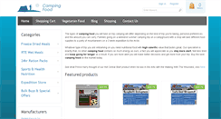 Desktop Screenshot of camping-food.co.uk